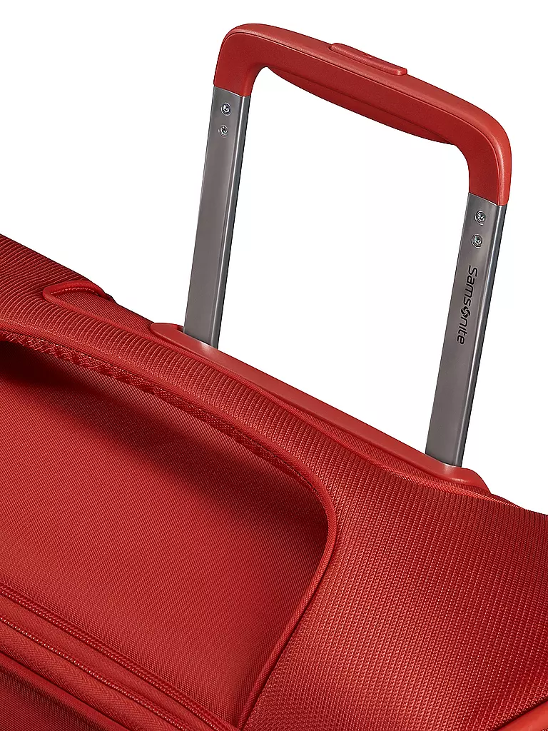 SAMSONITE | Trolley morbido RE-LITE SPINNER 67 cm espandibile rosso papavero | Rosso
