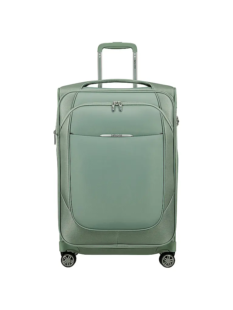 SAMSONITE | Trolley morbido RE-LITE SPINNER 67cm espandibile salvia | Verde chiaro