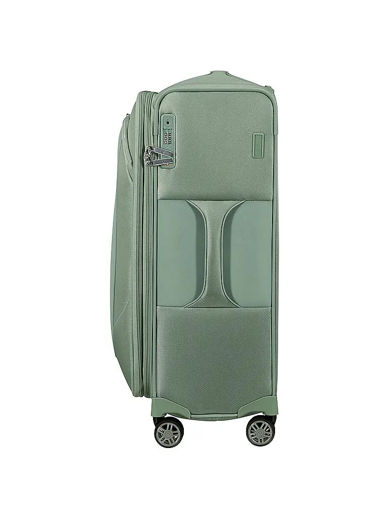 SAMSONITE | Trolley morbido RE-LITE SPINNER 67cm espandibile salvia | Verde chiaro