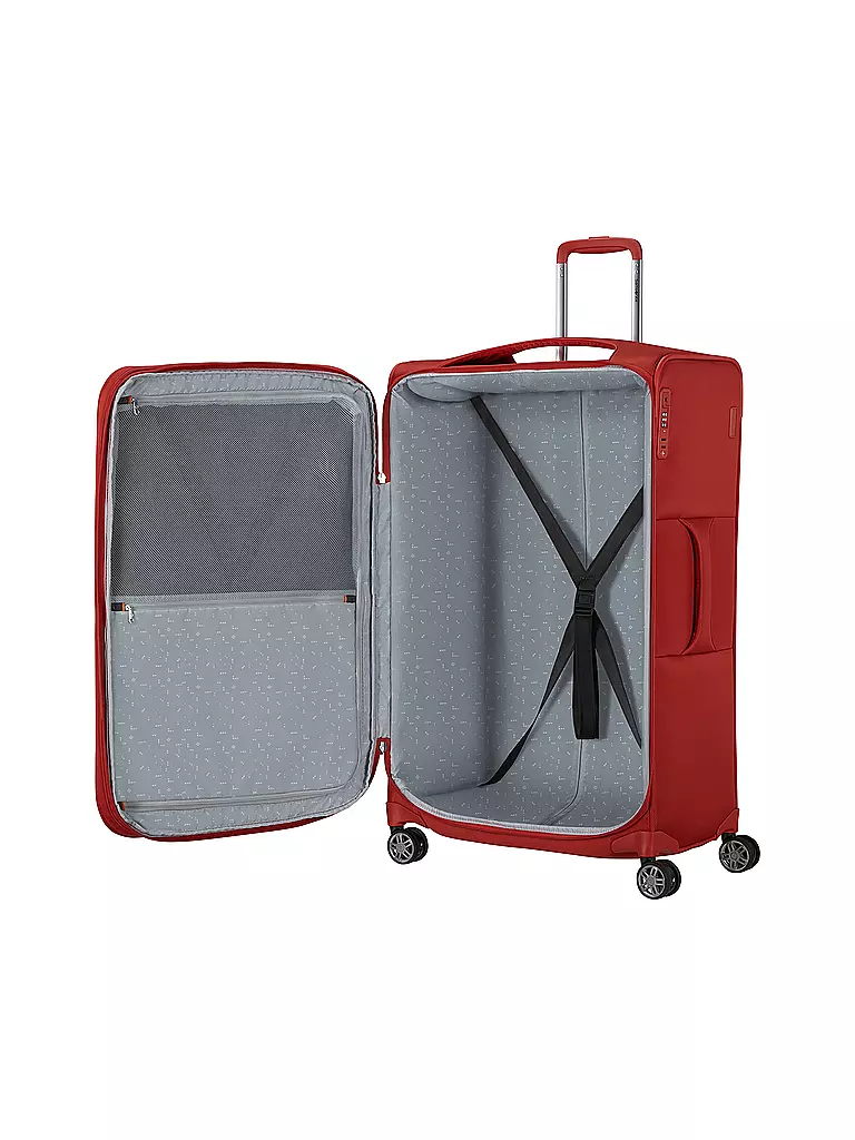 SAMSONITE | Trolley morbido RE-LITE SPINNER 78cm espandibile nero | 