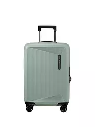SAMSONITE | Trolley NUON SPINNER 55cm espandibile metallic ruby | Grigio chiaro