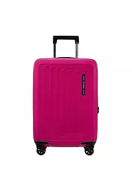 SAMSONITE | Trolley NUON SPINNER 55cm espandibile metallic ruby | Fucsia
