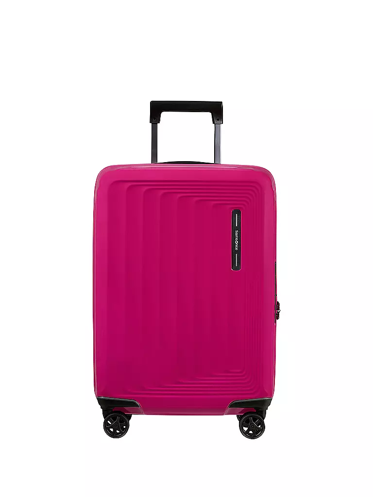 SAMSONITE | Trolley NUON SPINNER 55cm espandibile metallic ruby | Fucsia