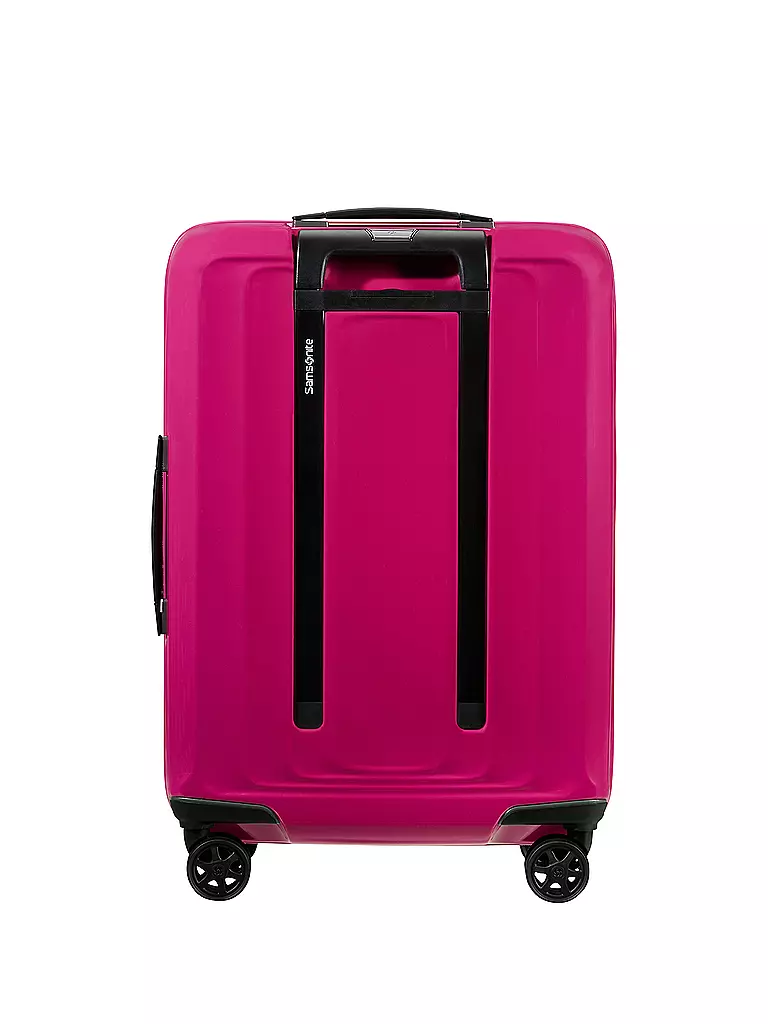SAMSONITE | Trolley NUON SPINNER 55cm espandibile metallic ruby | Fucsia