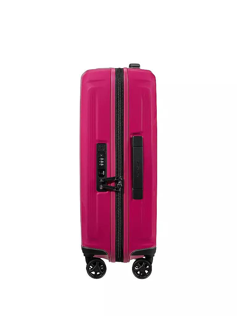 SAMSONITE | Trolley NUON SPINNER 55cm espandibile metallic ruby | Fucsia