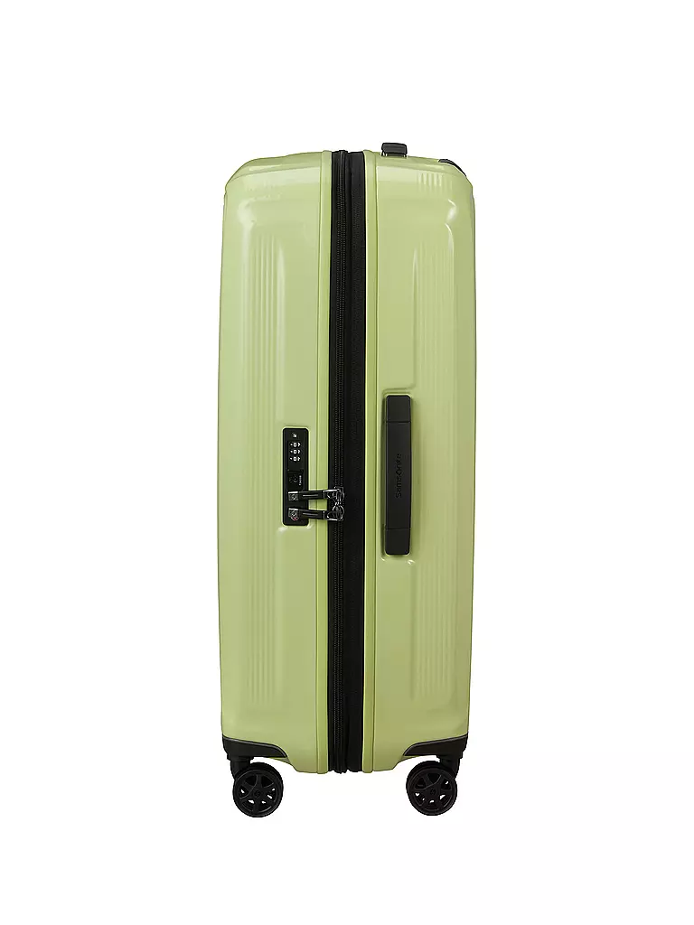 SAMSONITE | Trolley NUON SPINNER 69cm espandibile metallic melon | Verde chiaro