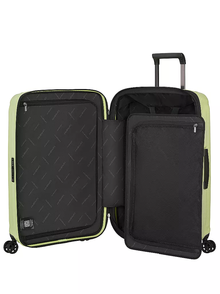 SAMSONITE | Trolley NUON SPINNER 69cm espandibile metallic melon | Verde chiaro