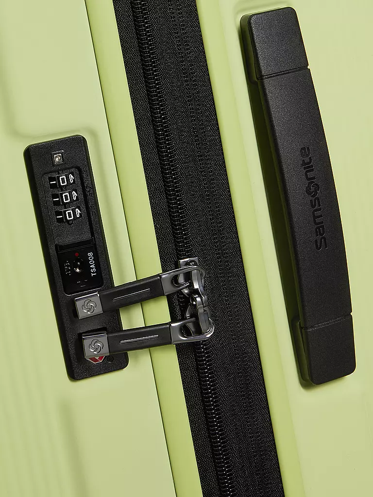 SAMSONITE | Trolley NUON SPINNER 69cm espandibile metallic melon | Verde chiaro