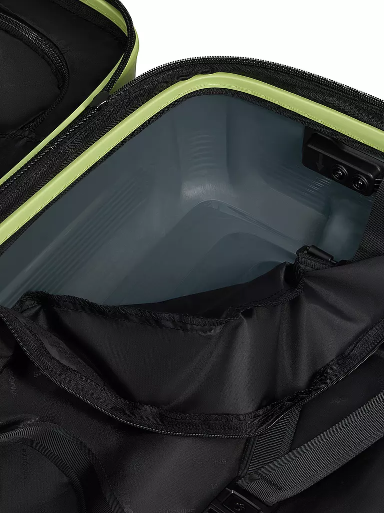 SAMSONITE | Trolley NUON SPINNER 69cm espandibile metallic melon | Verde chiaro