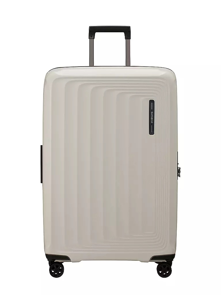 SAMSONITE | Trolley NUON SPINNER 75cm espandibile matt quartz | Bianco