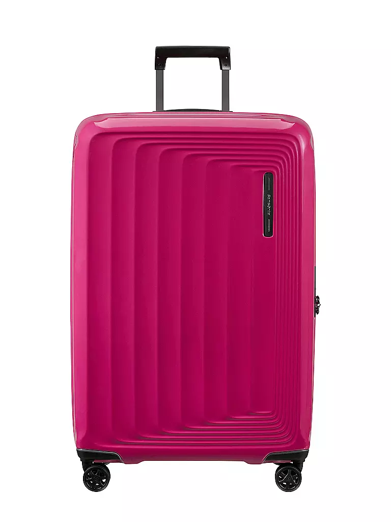 SAMSONITE | Trolley NUON SPINNER 75cm espandibile metallic ruby | Fucsia