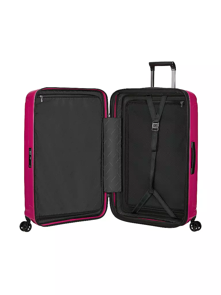 SAMSONITE | Trolley NUON SPINNER 75cm espandibile metallic ruby | Fucsia