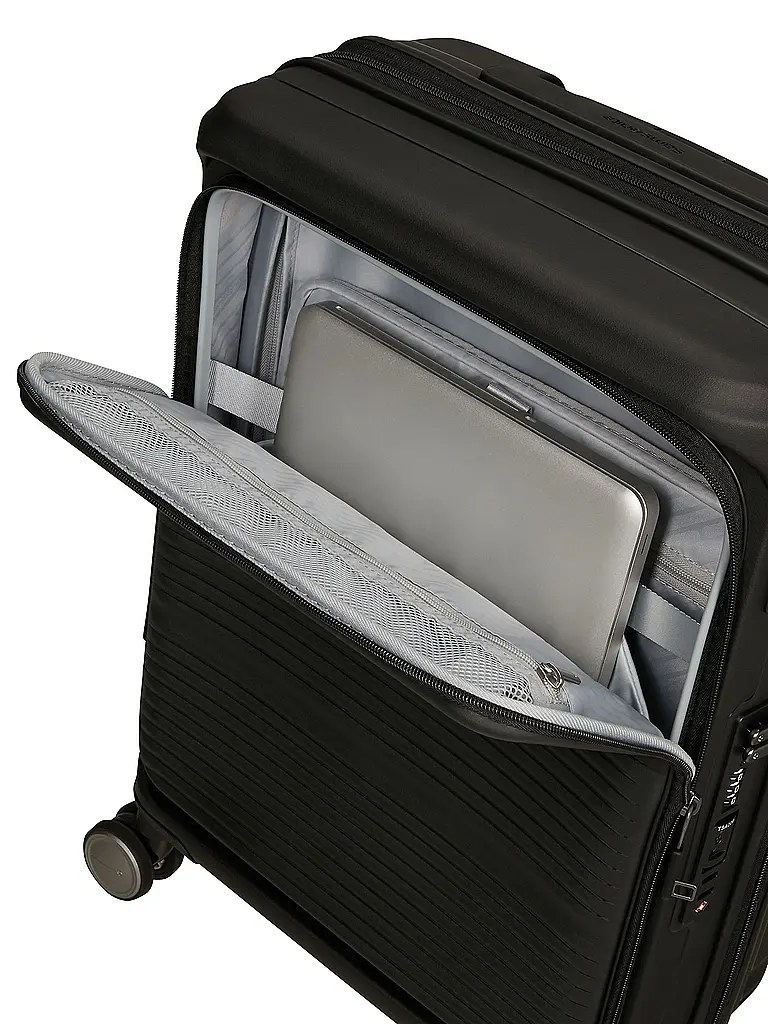 SAMSONITE | Trolley PARALUX SPINNER 55cm espandibile Nero |