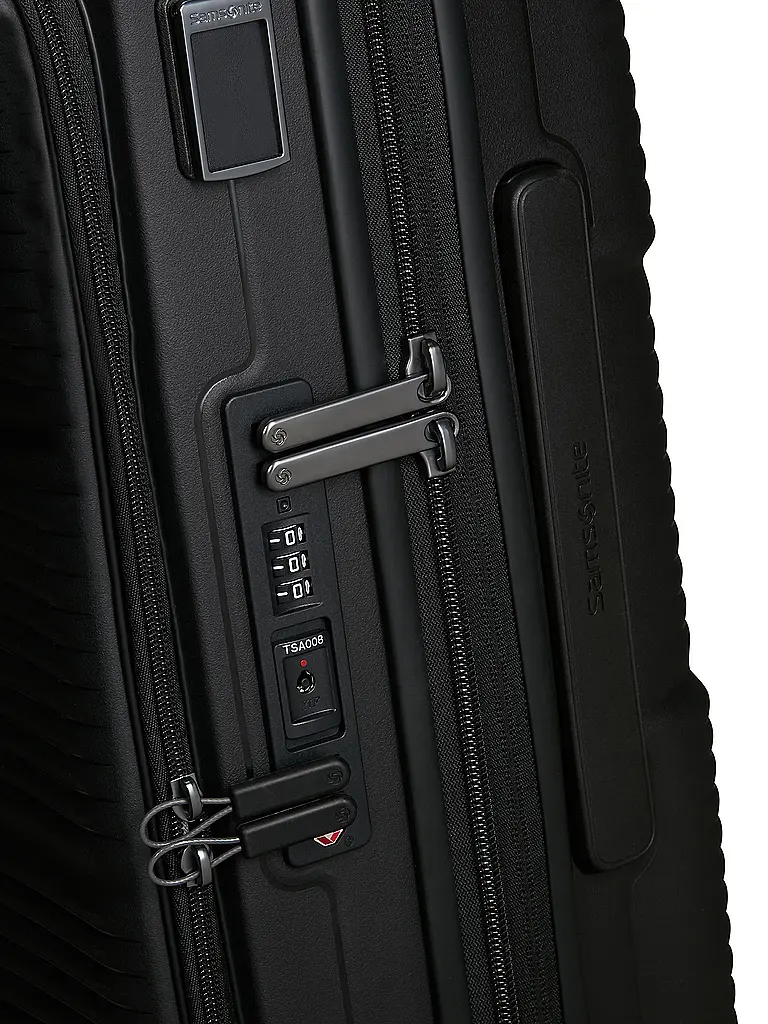 SAMSONITE | Trolley PARALUX SPINNER 55cm espandibile Nero |