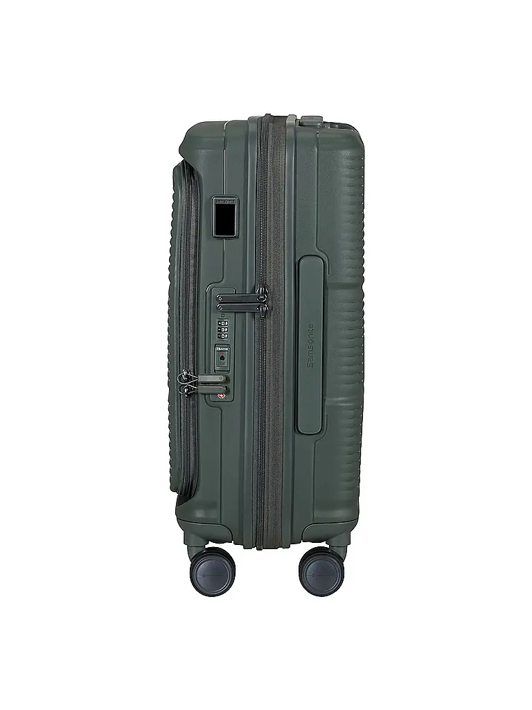SAMSONITE | Trolley PARALUX SPINNER 55cm espandibile Olive |