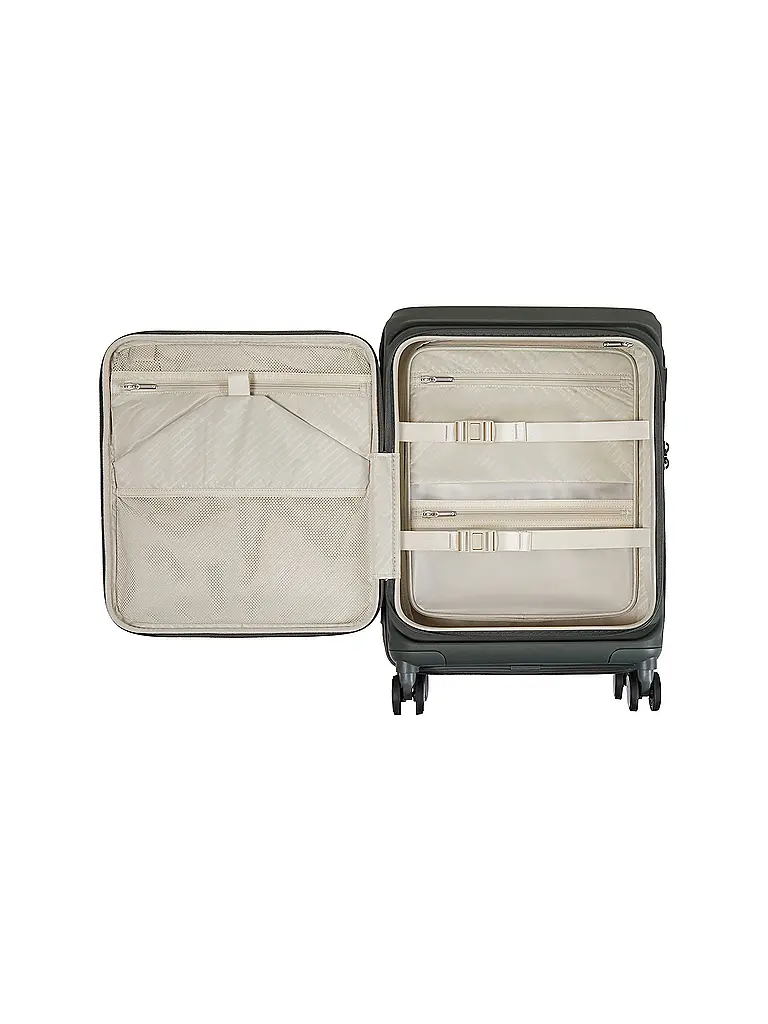 SAMSONITE | Trolley PARALUX SPINNER 55cm espandibile Olive |