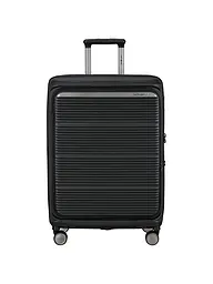 SAMSONITE | Trolley PARALUX SPINNER 67cm espandibile Stone Grey | Nero