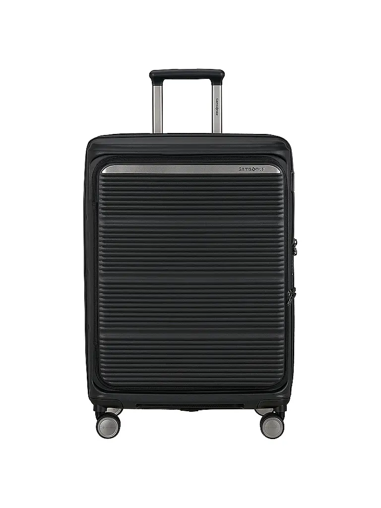 SAMSONITE | Trolley PARALUX SPINNER 67cm espandibile Nero | Nero
