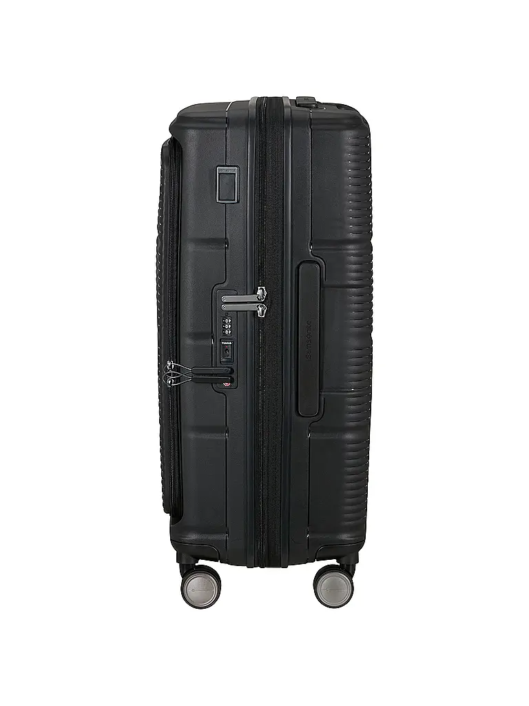 SAMSONITE | Trolley PARALUX SPINNER 67cm espandibile Nero | Nero