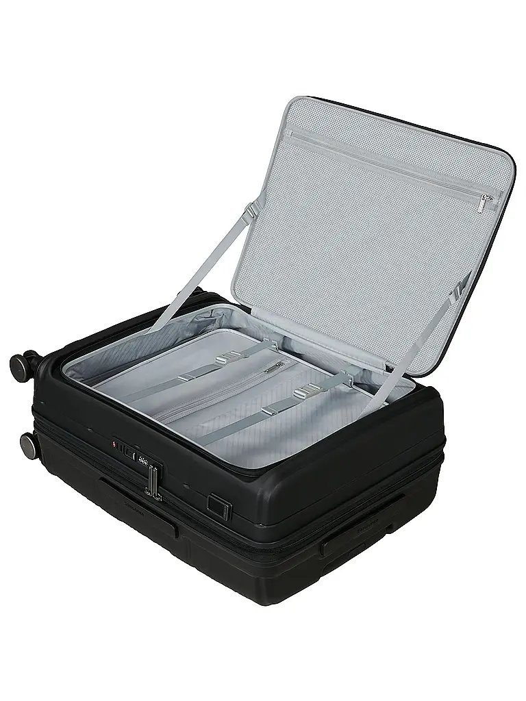 SAMSONITE | Trolley PARALUX SPINNER 67cm espandibile Nero | Nero