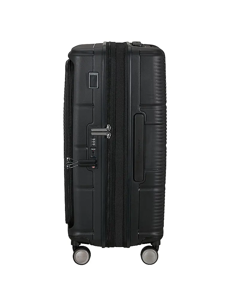 SAMSONITE | Trolley PARALUX SPINNER 67cm espandibile Nero | Nero