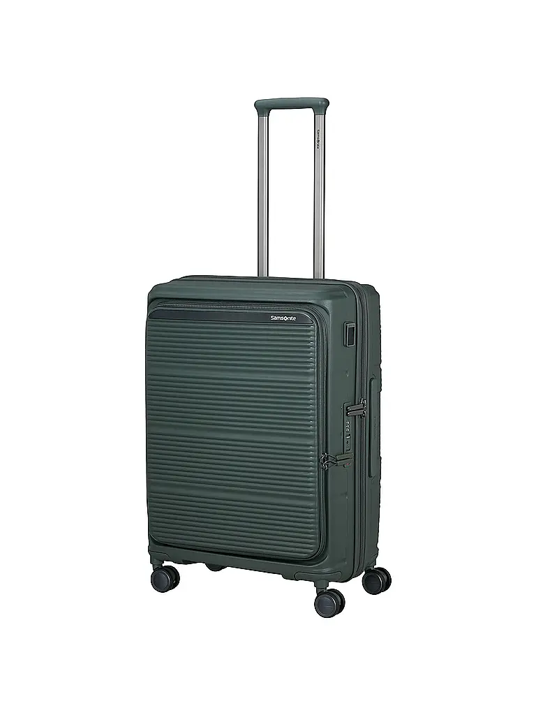 SAMSONITE | Trolley PARALUX SPINNER 67cm espandibile Olive | Oliva
