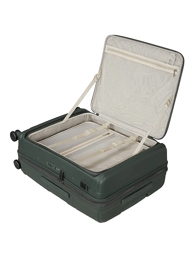 SAMSONITE | Trolley PARALUX SPINNER 67cm espandibile Olive | Oliva