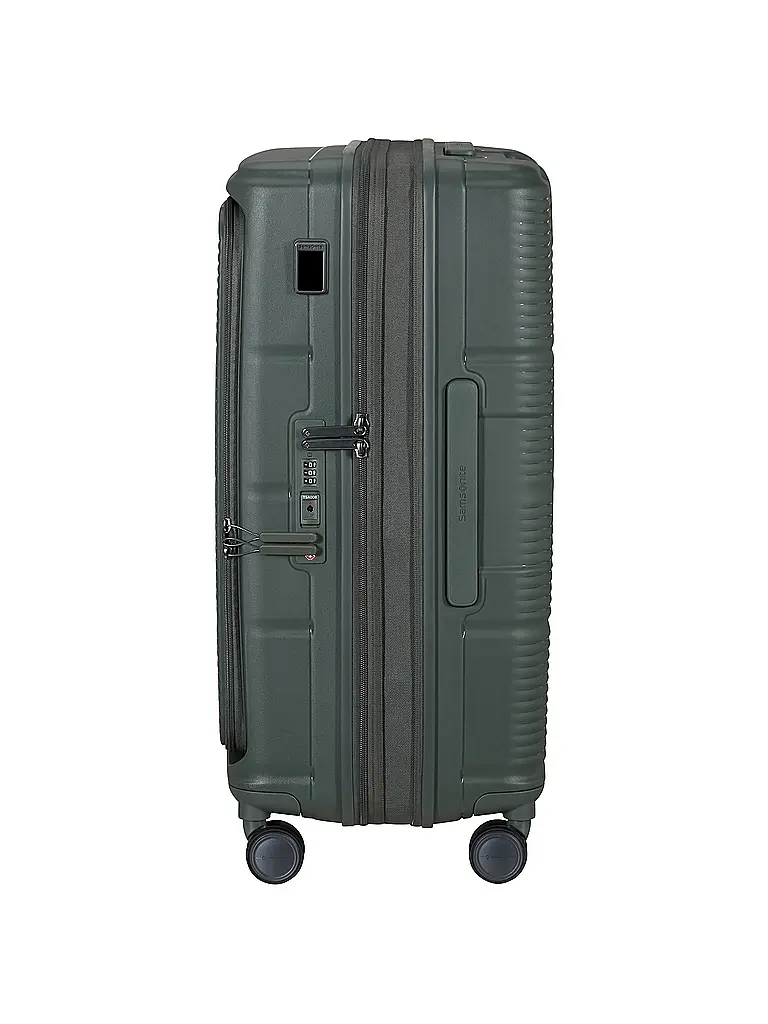 SAMSONITE | Trolley PARALUX SPINNER 67cm espandibile Olive | Oliva