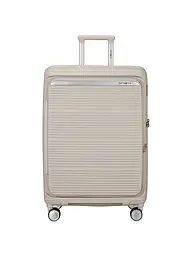 SAMSONITE | Trolley PARALUX SPINNER 67cm espandibile Stone Grey | Crema