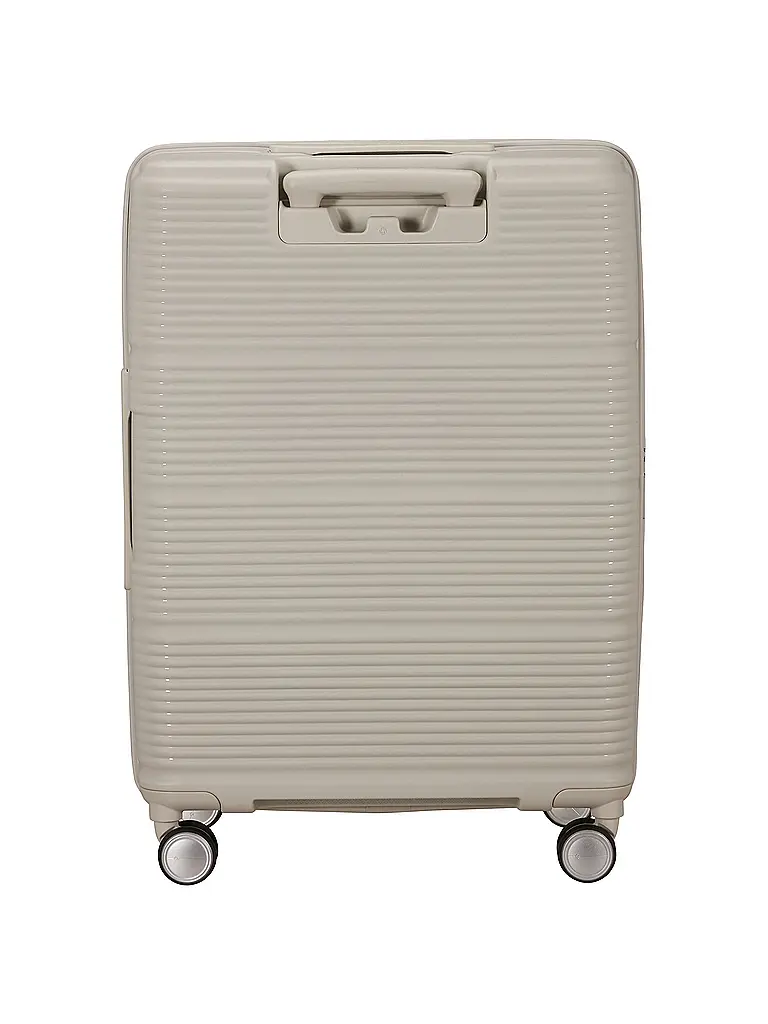 SAMSONITE | Trolley PARALUX SPINNER 67cm espandibile Stone Grey | Crema
