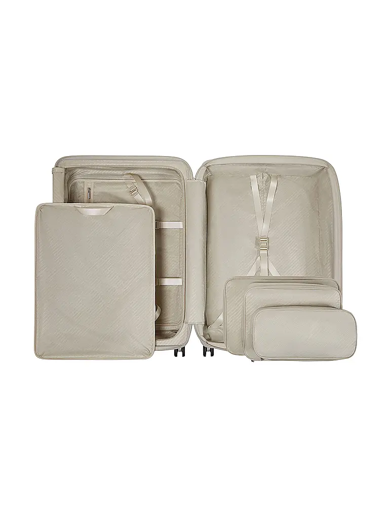 SAMSONITE | Trolley PARALUX SPINNER 75cm espandibile Grigio Pietra | Crema