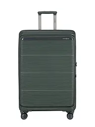 SAMSONITE | Trolley PARALUX SPINNER 75cm espandibile Nero | Oliva