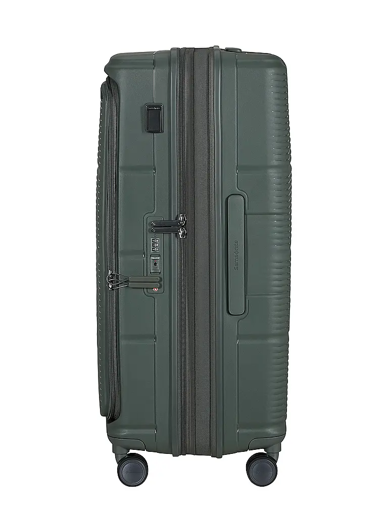 SAMSONITE | Trolley PARALUX SPINNER 75cm espandibile Olive |