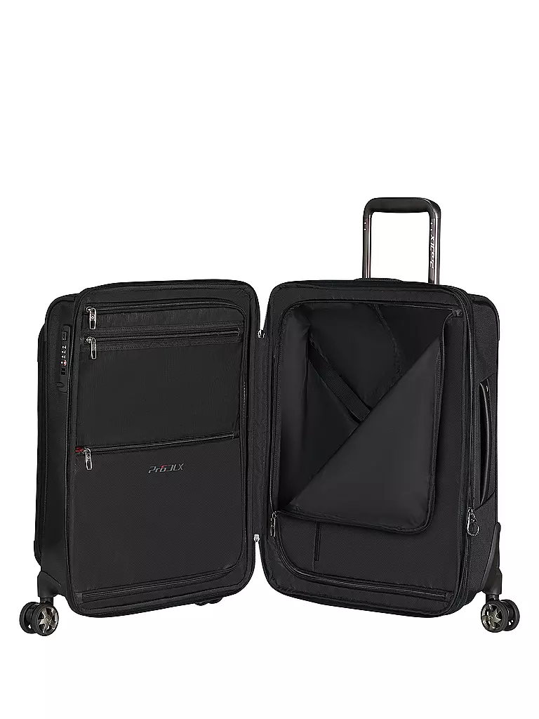 SAMSONITE | Trolley PRO-DLX 6 55cm espandibile Nero | 