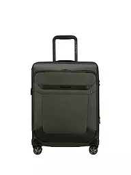 SAMSONITE | Trolley PRO-DLX 6 55cm espandibile Verde | Oliva