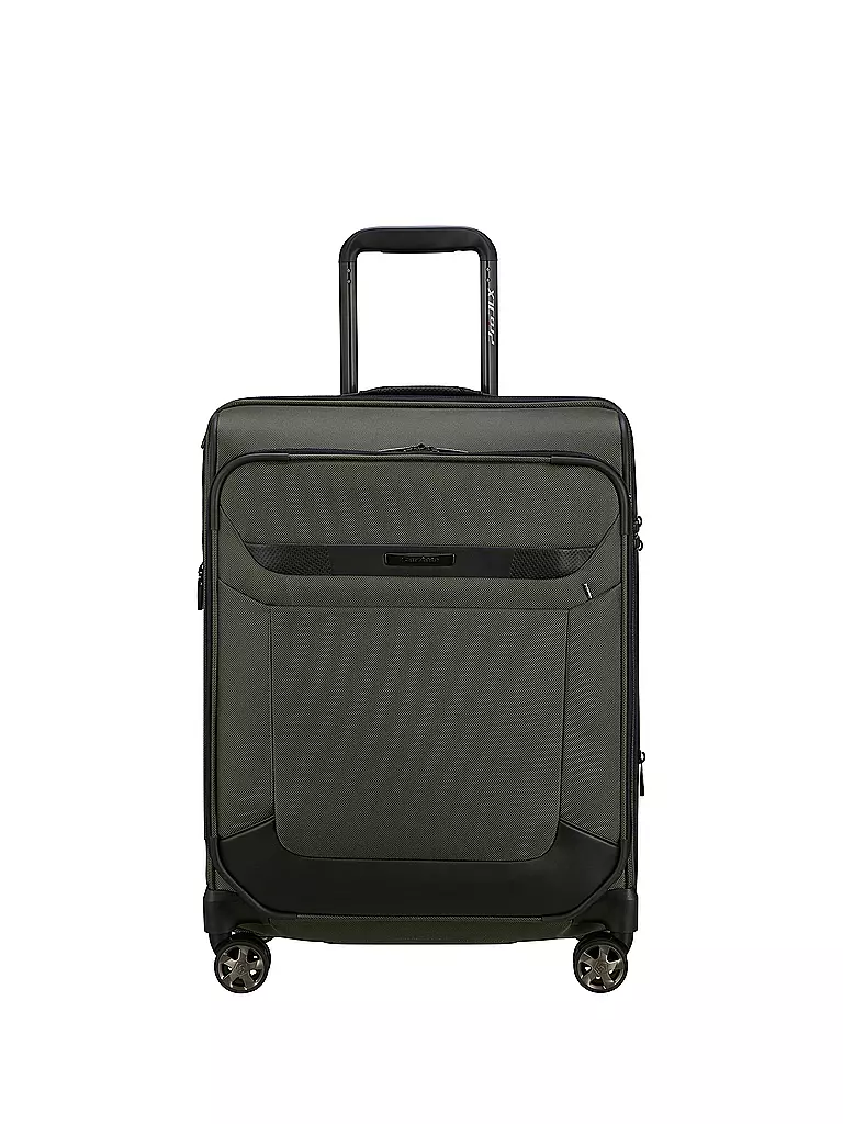 SAMSONITE | Trolley PRO-DLX 6 55cm espandibile Verde | Oliva