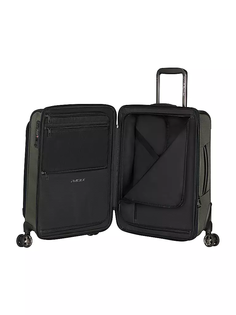 SAMSONITE | Trolley PRO-DLX 6 55cm espandibile Verde | Oliva
