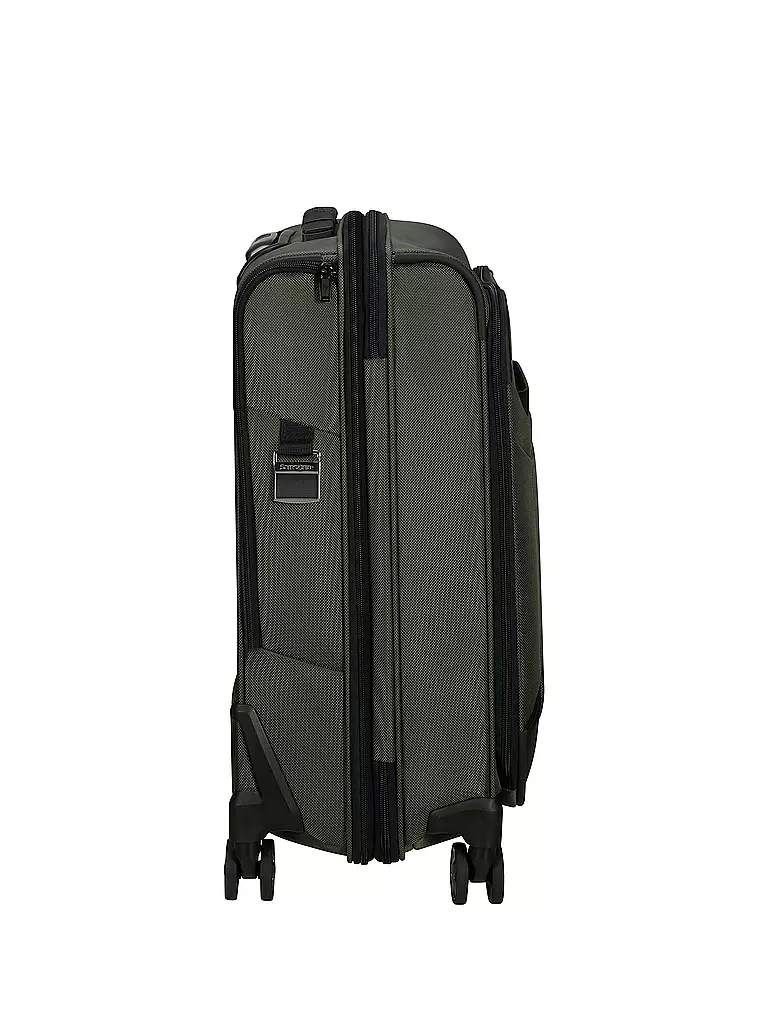 SAMSONITE | Trolley PRO-DLX 6 55cm espandibile Verde | Oliva
