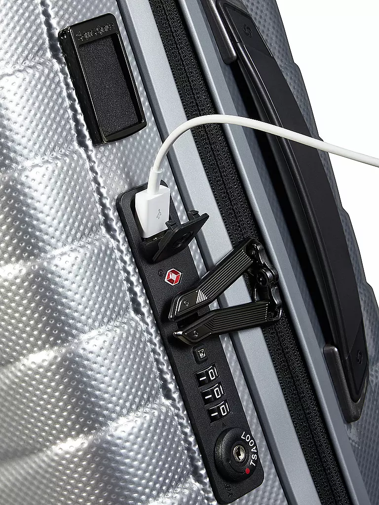 SAMSONITE | Trolley Proxis espandibile 55cm silver | 