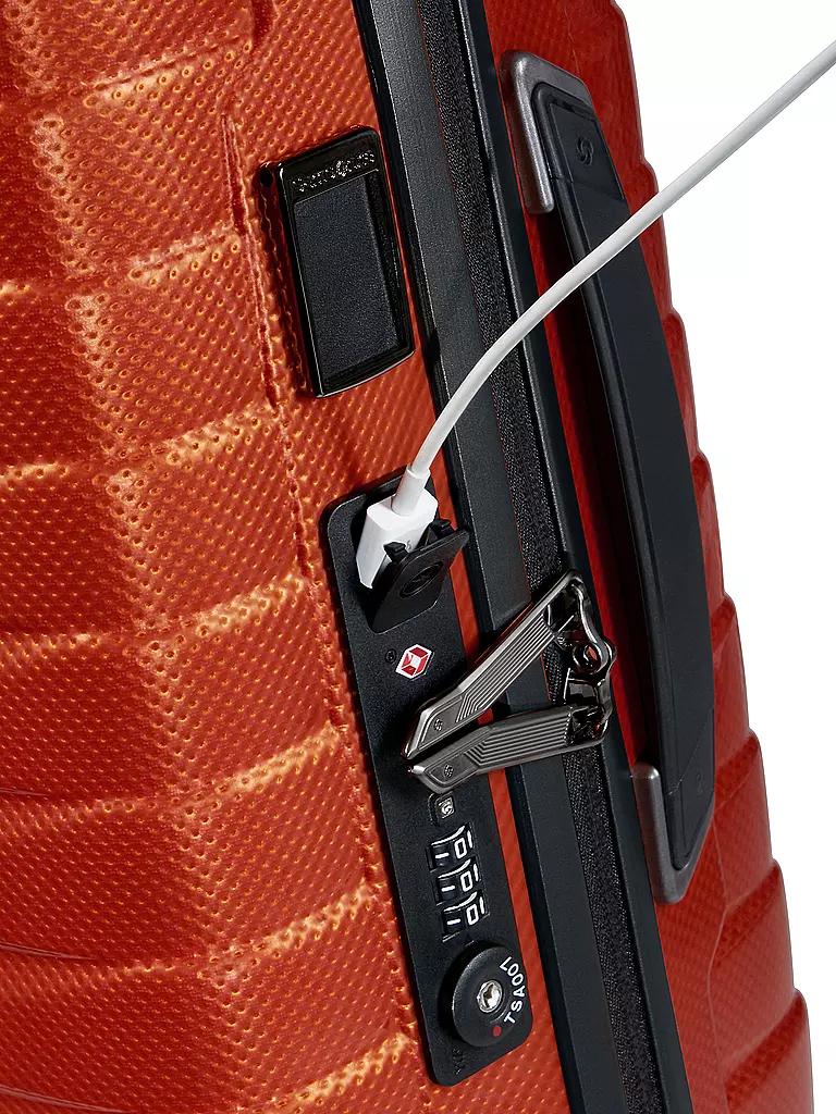 SAMSONITE | Trolley Proxis Spinner 55 espandibile Flame | Rame