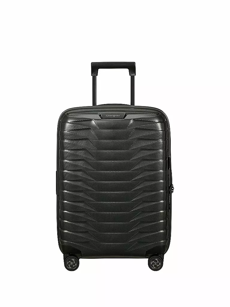 SAMSONITE | Trolley Proxis Spinner 55cm Espandibile opaco climbing | Verde scuro
