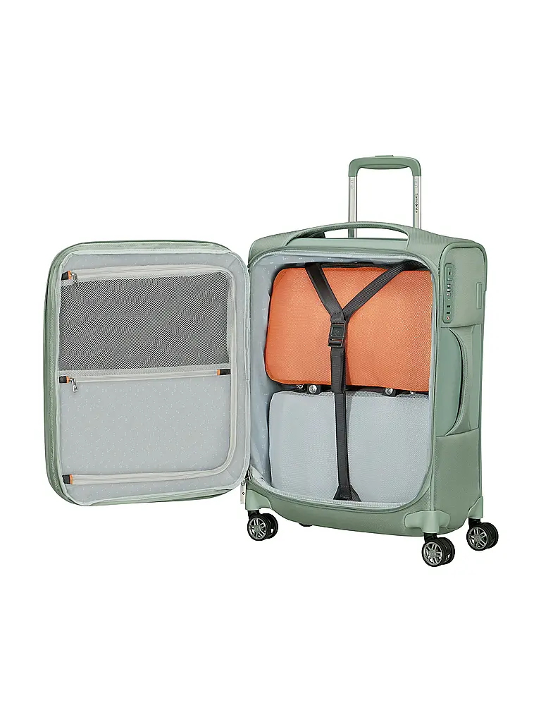 SAMSONITE | Trolley RE-LITE 55cm erweiterbar sage | Verde chiaro