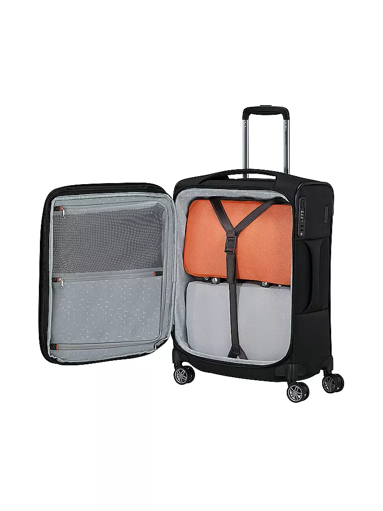 SAMSONITE | Trolley RE-LITE 55cm espandibile nero | 