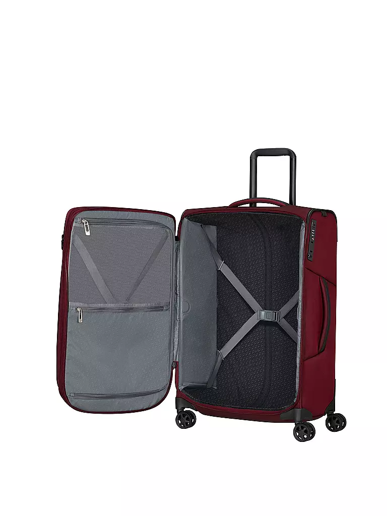 SAMSONITE | Trolley RESPARK SPINNER 67cm espandibile Burgundy | Rosso scuro