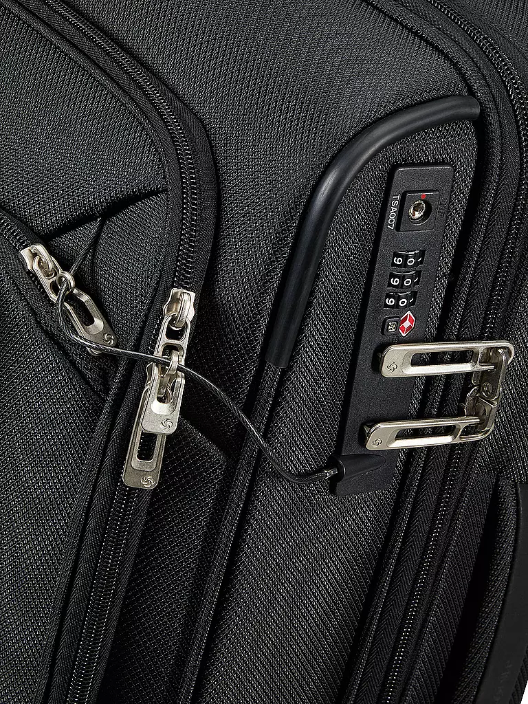 SAMSONITE | Trolley Respark Spinner espandibile 55cm Ozone Black | 