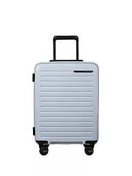 SAMSONITE | Trolley RESTACKD SPINNER 55cm espandibile nero | Blu chiaro
