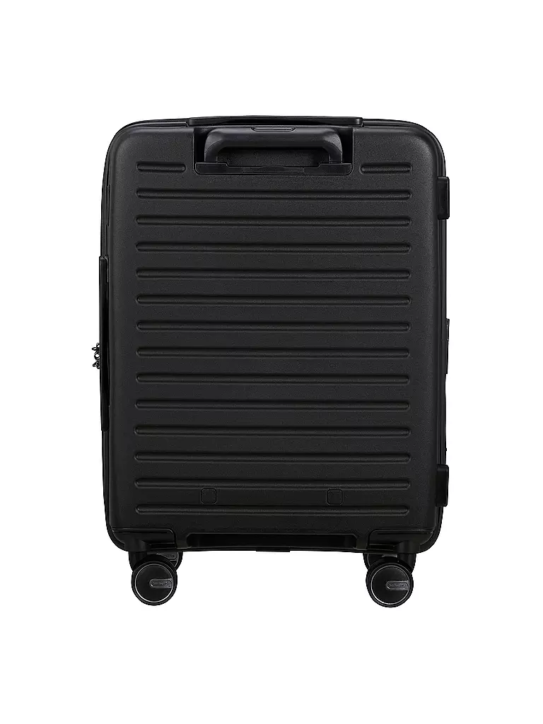 SAMSONITE | Trolley RESTACKD SPINNER 55cm espandibile nero | Nero