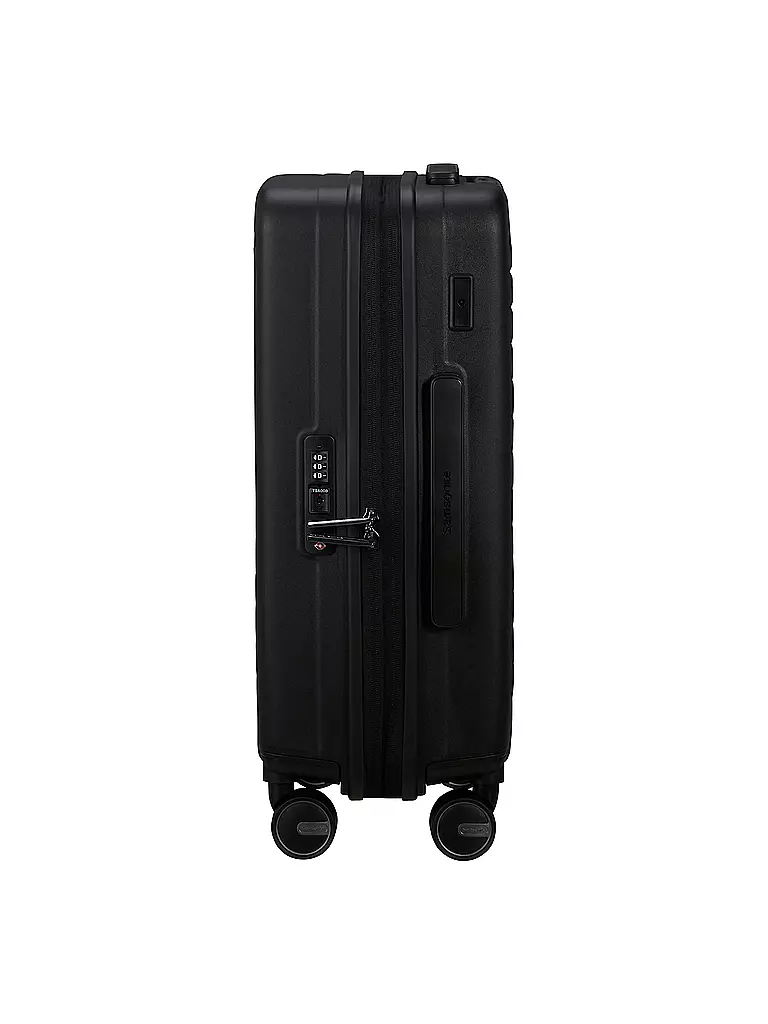 SAMSONITE | Trolley RESTACKD SPINNER 55cm espandibile nero | Nero