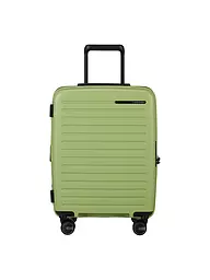 SAMSONITE | Trolley RESTACKD SPINNER 55cm espandibile nero | Verde chiaro