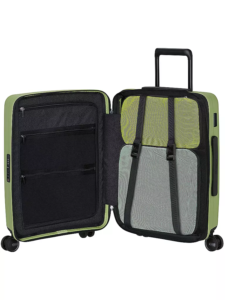 SAMSONITE | Trolley RESTACKD SPINNER 55cm espandibile wasabi | Verde chiaro